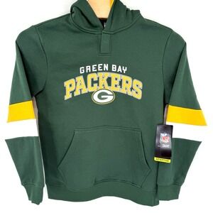 NFL Green Bay Packers Green and Yellow Hoodie